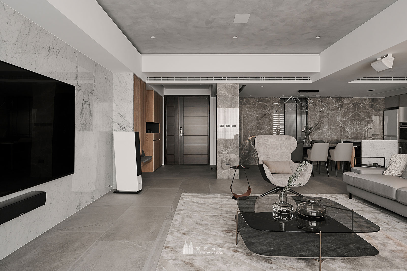 豪宅設計、毛胚屋設計、客廳設計、luxury living area、living room design