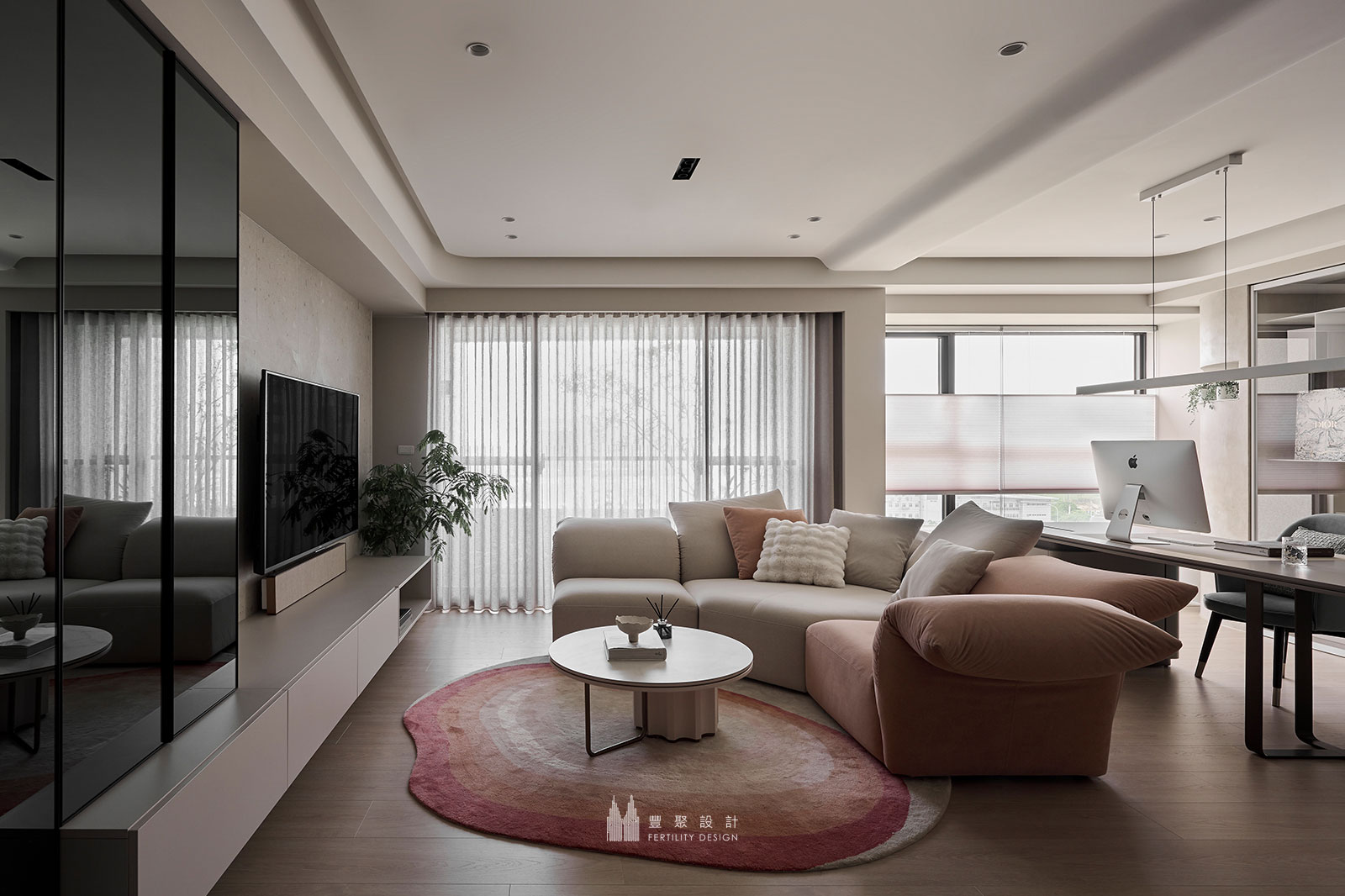 現代風設計、客廳設計、living area、living room design