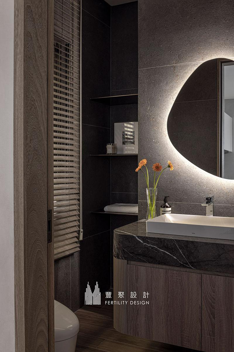 台中自地自建住宅室內設計 原地重建透天室內設計案例