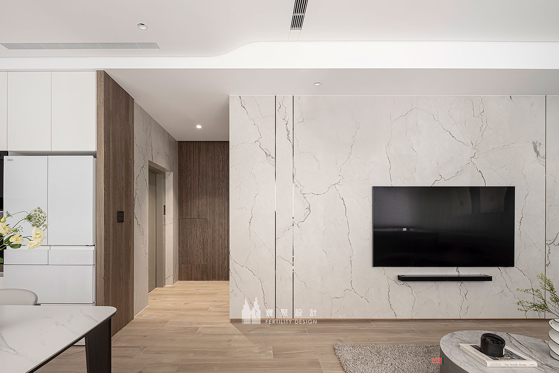 台中自地自建住宅室內設計 原地重建透天室內設計案例