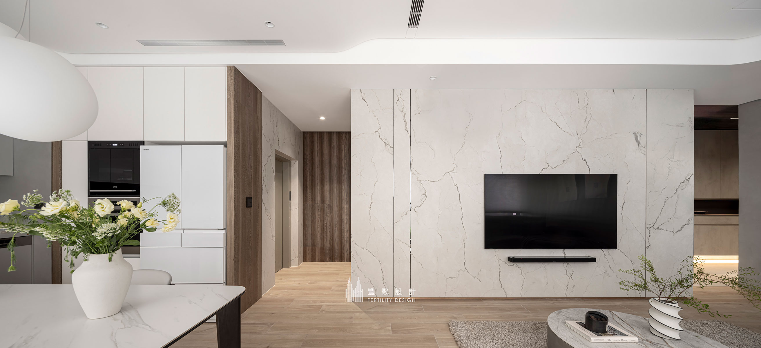 台中自地自建住宅室內設計 原地重建透天室內設計案例