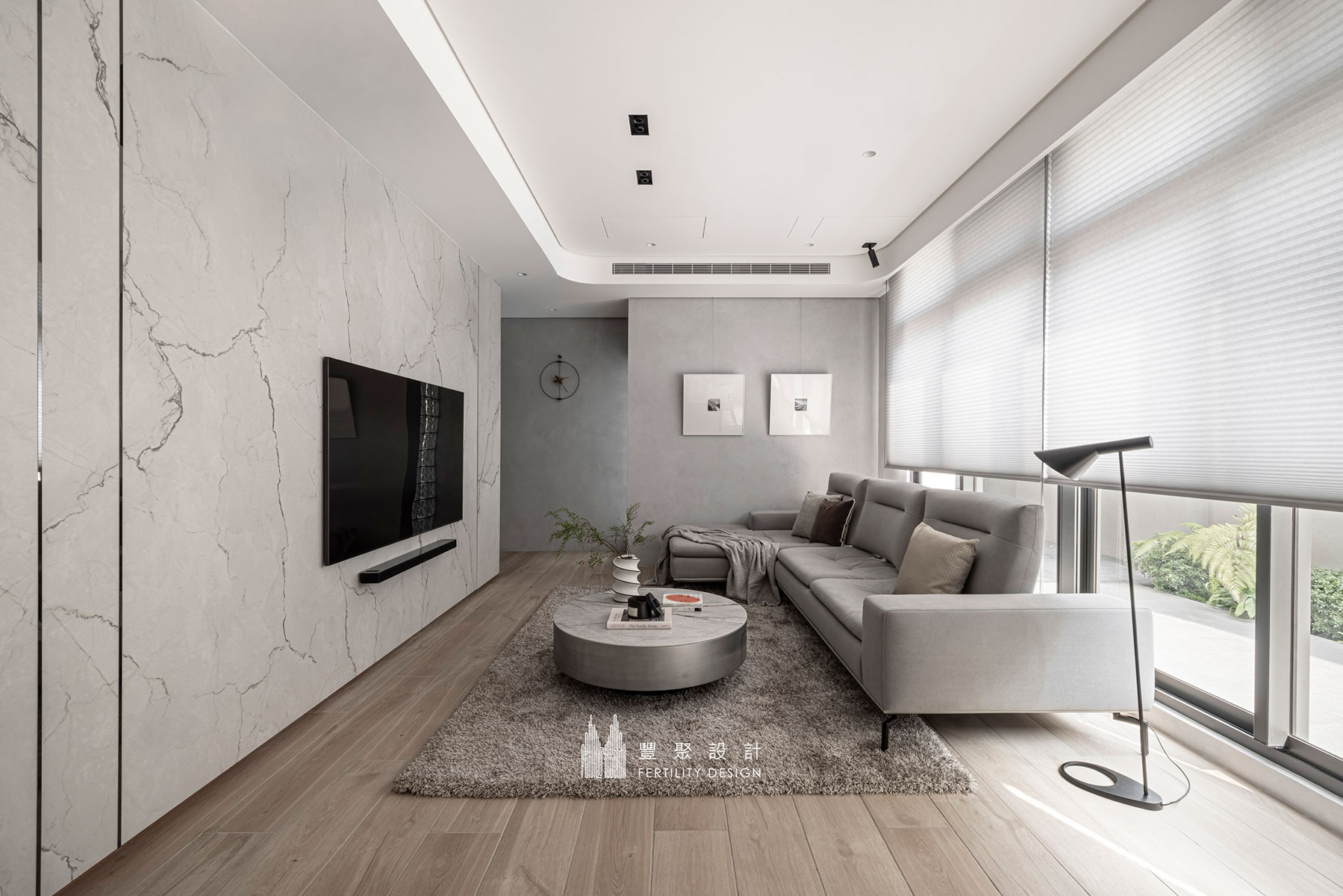 台中自地自建住宅室內設計 原地重建透天室內設計案例